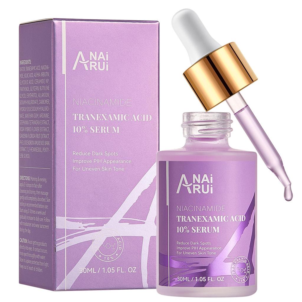 ANAiRUi 10% Tranexamsäure Serum, Niacinamid & Hyaluronsäure Hauttonausgleichende Essenz