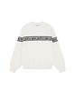OHY Opyd Line Logo Knit - Cream