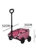 Lightweight Foldable Stroller Cart for Small Dogs and Cats