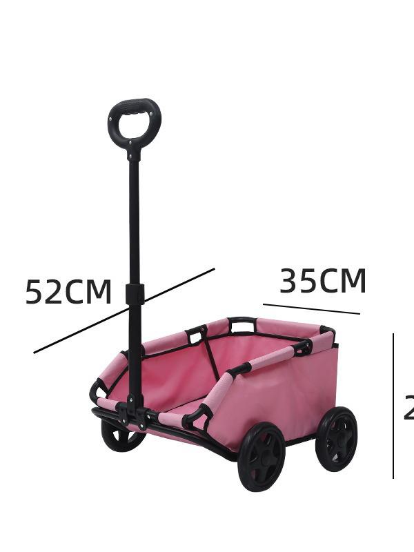 Pet Small Dog Lightweight Foldable Stroller and Pull Cart