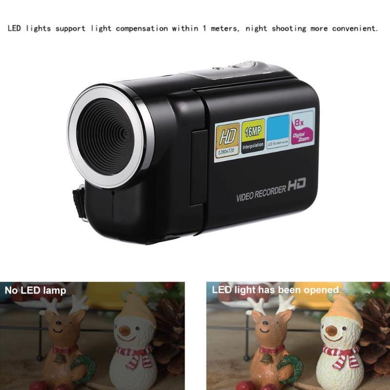 Mini kamera 1080P FHD 16MP 8X Zoom cyfrowy Ekran TFT LCD Rejestrator wideo Kamera DV Kamera