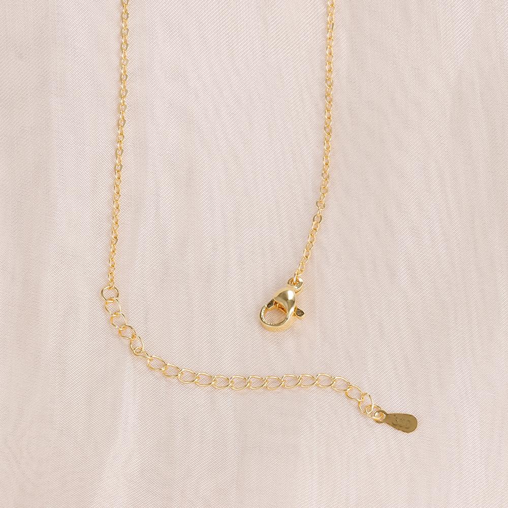 Fashion Simple Stainless Steel Infinity Pendant Necklace for Women Classic Lucky Zircon Love You Forever Jewelry Birthday Gift