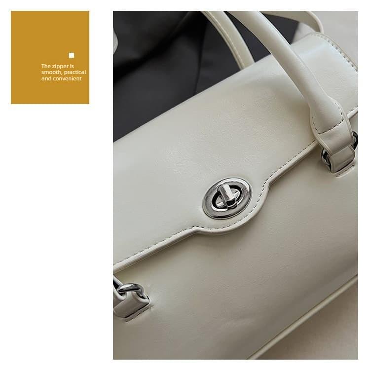 Lock Handheld Small Square Bag Women's Versatile Shoulder Bag