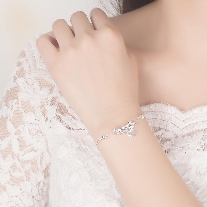 Lindon Bracelet Jewelry Geometric Bead Chain Link Bracelets Fashion Fine Wedding Gift for Girlfriend Women