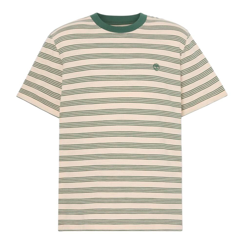 

Timberland Loose Fit Striped Logo T-Shirt Men tops TB0A5SUNADQ1 XL