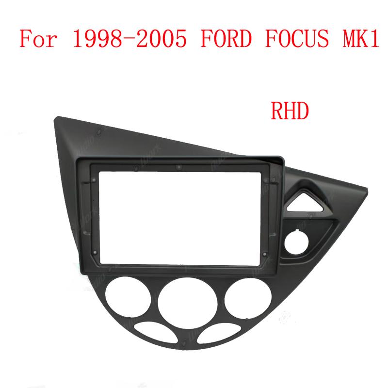 9 INCH Car Frame Fascia Adapter Android Radio Dash Fitting Panel Kit For Ford Focus MK1 1998-2005