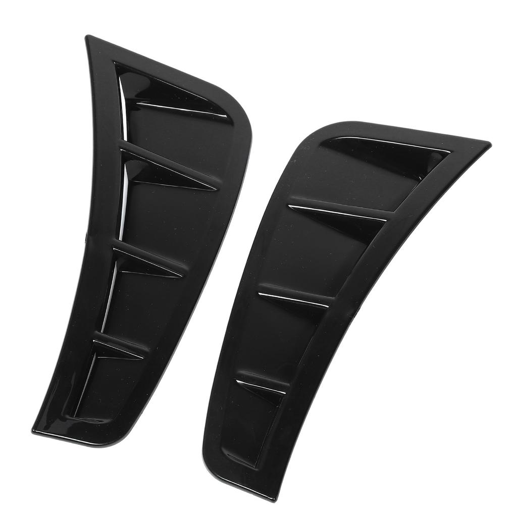 1 Pair Front Bumper Side Spoiler Left Right Shockproof Front Bumper Splitter Side Body Kit Trim for Accord Civic Glossy