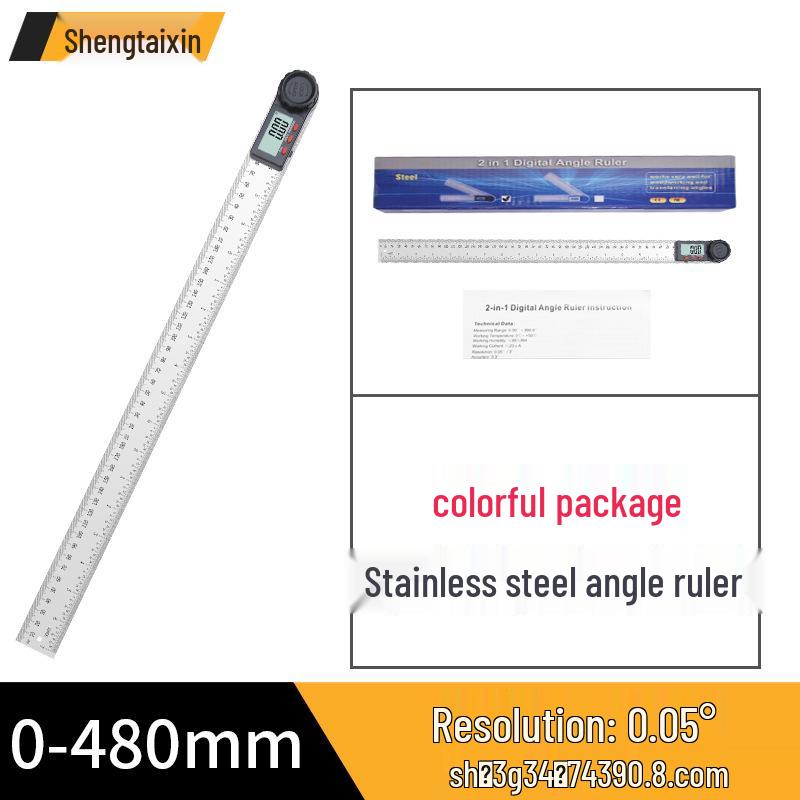 Shengtai Electronic Digital High Precision Universal Multifunctional Protractor