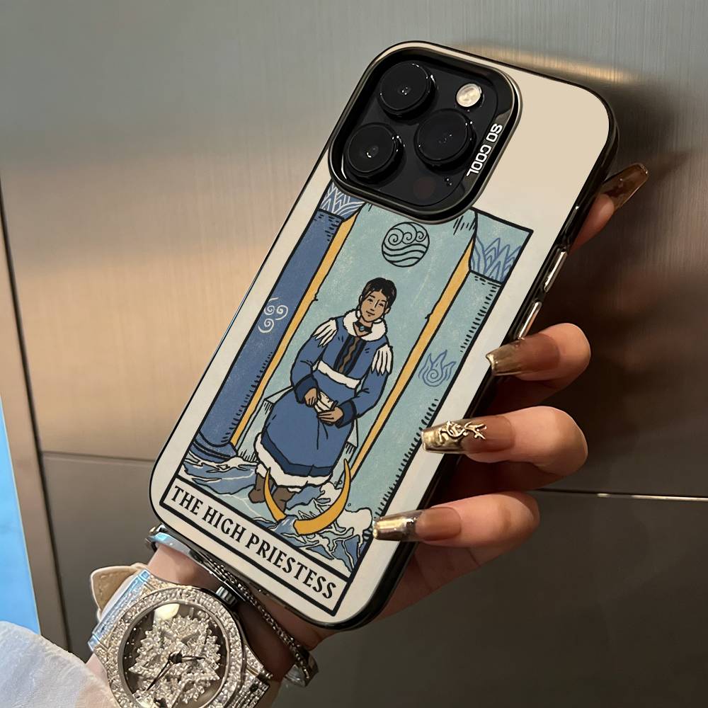 Avatar Tarot Phone Case For IPhone17  16 11 12 13 14 15 16 Pro Max Plus Cover Colored Silver Funda Bumber
