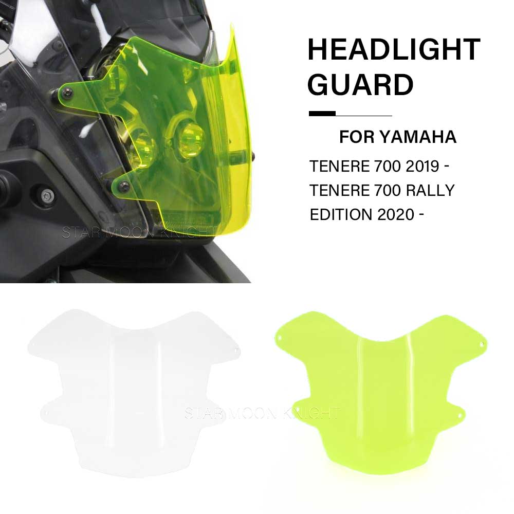 Transparent Cover FOR YAMAHA XT 700 Z Hold 700 Tenere 700 2019 - Tenere 700 Rally Edition Lighthouse Headlight Protection Parts