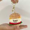 Cute Hamburger Sandwich Kapibala Plush Doll Pendant Creative Husky Little Yellow Duck Flour Pig Doll