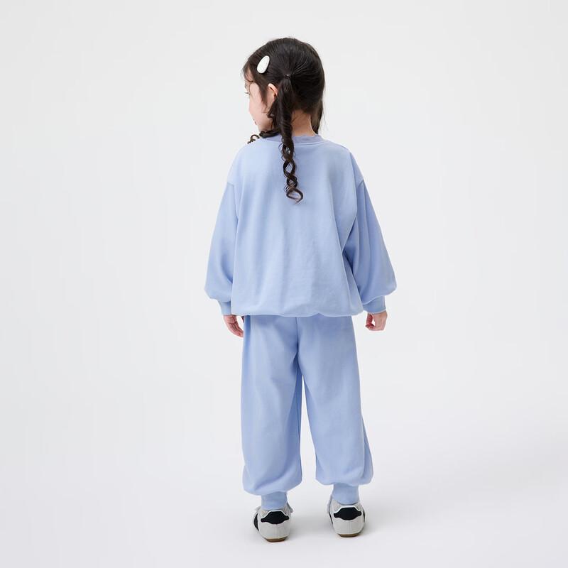 Girls' Casual Lace Bow Two-Piece Set