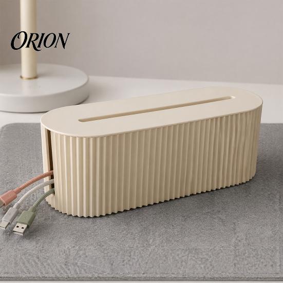 Caja Oculta Cables Caja de Gestión de Cables, con Tapa, Regleta Y Organizador Eléctrico Organizador, para Oficina en Casa Escritorio Caja de Almacenamiento de Cables