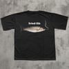 Gebratener Fisch Lustiges Meme T-Shirt, Fisch Shirt, Essensshirts, Verrückte Kleidung, Albernes T-Shirt, Unangemessenes Tee, Seltsame Tees, Geschenk für Ihn Sie