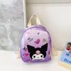 Disney Mickey Minnie Hello Kitty Kuromi My Melody Pattern Children Backpack For Kindergarten Kids