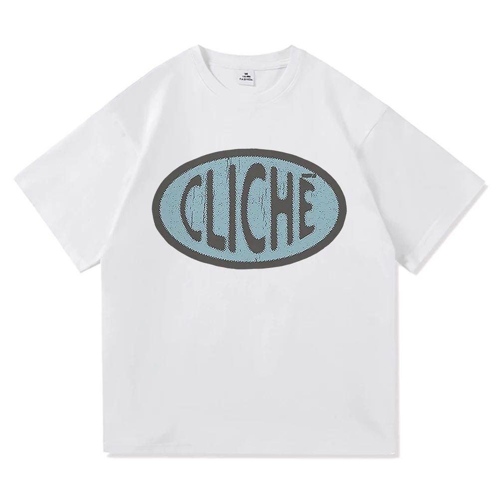 High Street Harajuku Clothing Mgk Lost Americana Album TShirt 2025 Song Cliche Retro High Quality Clothes Vintage Cotton TShirts