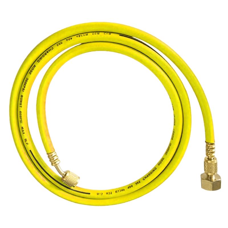 Universal HVAC Service Hose With 3 Color Option HVAC Charging Hose Tube Kit Hose Low Loss Fittings 1M Long