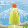 Kid Octopus Sprinkler Rotating Water Spray Toy Splashing Summer Backyard Garden Yard Lawns Beach Fun Toy Cartoon Outdoor Game
