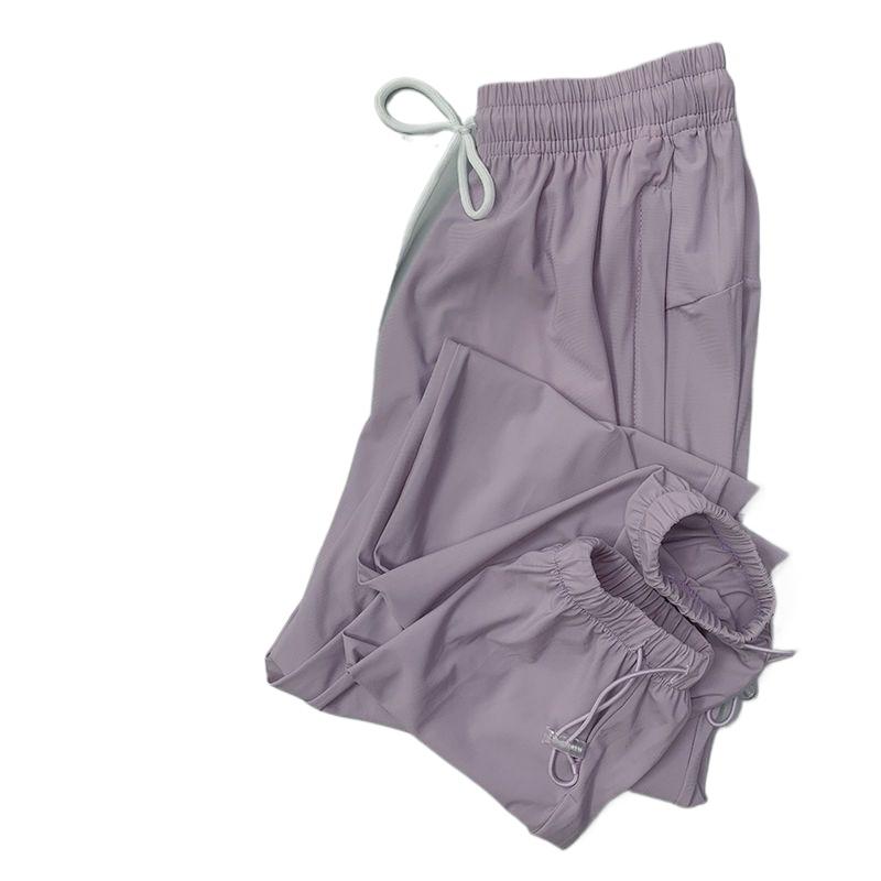 Breathable Quick-drying Sports Pants for Women's Summer Outdoor Running Pants
