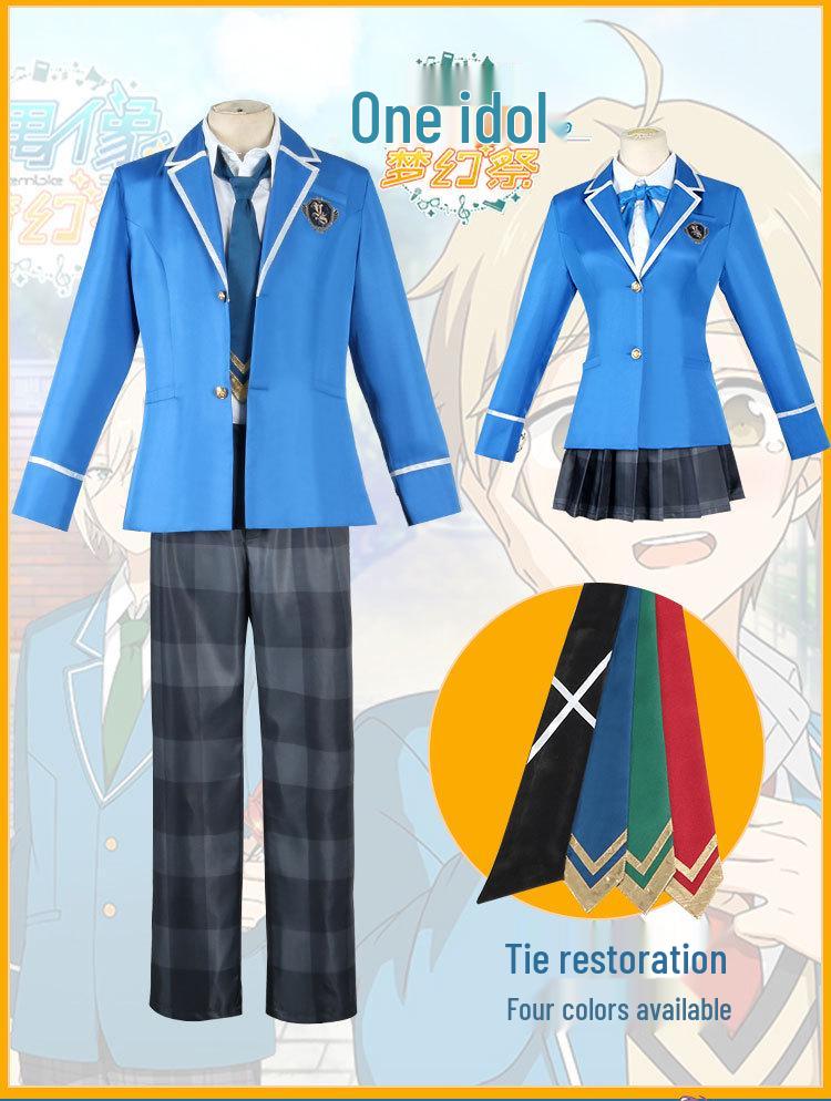 Ensemble Stars Hiyori Itsuki Hokuto Unisex School Uniform Cosplay Costume Set