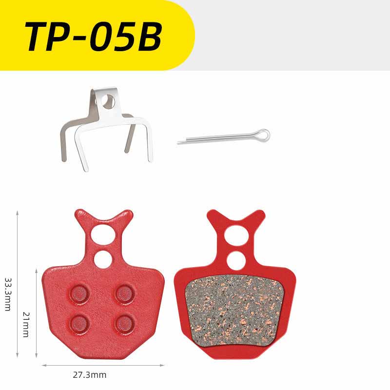Brake Pads, Semi- Friction for Mountain, Road, and E-Bikes, Bagged Brake Pads for Smooth and Reliable Stopping