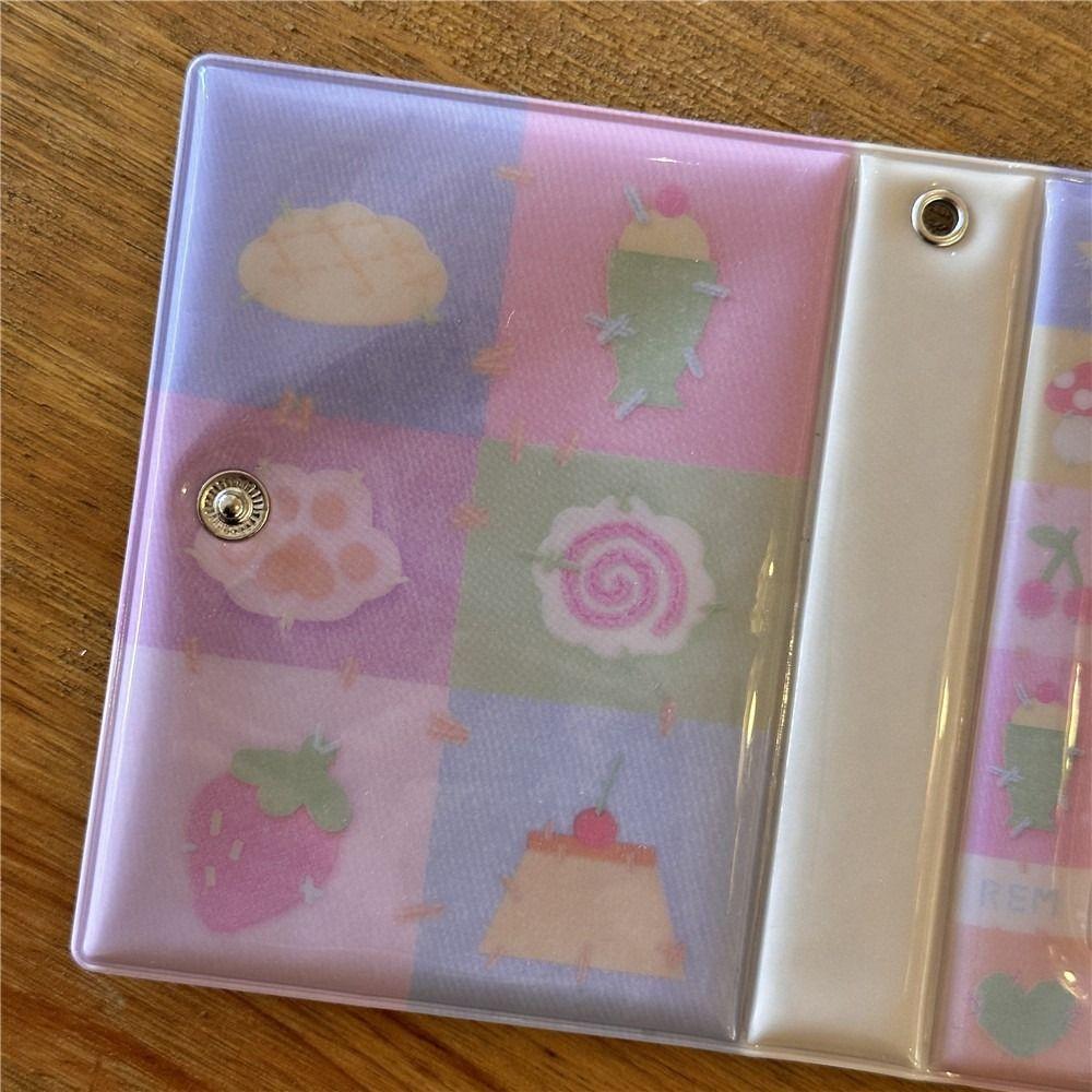 PVC Photo Album Cartoon Idol Card Collection Book New Card Organiser Student