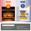AILTEC Glass Storage Set of Microwave and Oven Glass Square and Rectangular Heat-Resistant Containers, 8, Airtight, Safe, Tupperware, BPA-Free,