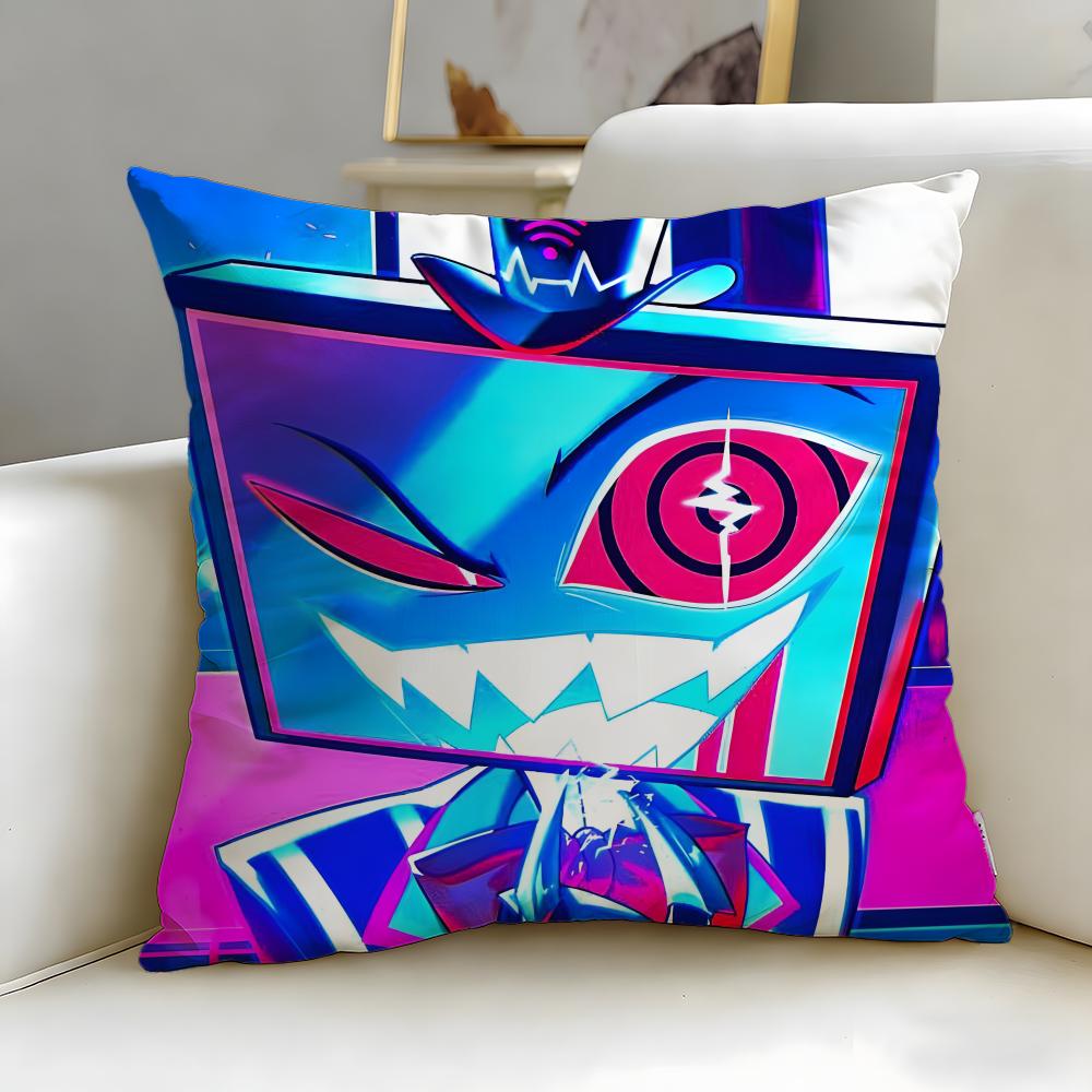 

Популярный анимационный сериал Hazbin Hotel Наволочка Мягкая Легко стирается Универсальная для дивана, кровати, путешествий и офиса 30X30cm