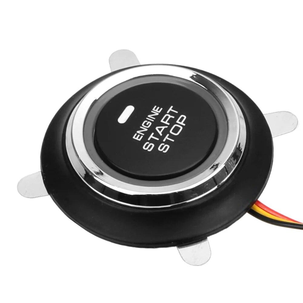 Car-styling Universal Keyless 12V Auto Car Engine Start Stop Push Button Entry Ignition Starter Switch
