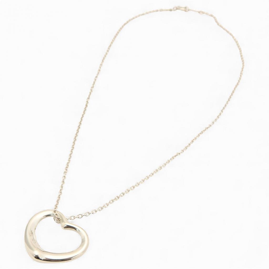 Echt TIFFANY & Co. Offener Herzanhänger Silber ti9908jt Gebraucht