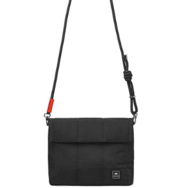 New Skechers Fabric Crossbody Bag Shoulder Bag Regular Unisex Carbon Black L424U013-0018