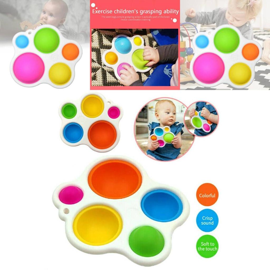 Fun And Engaging Keychain Toy For Adults Stress Relief Pop Bubble Fidget