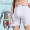 Langsha Men's Extended Length Anti-Chafing Boxer Briefs