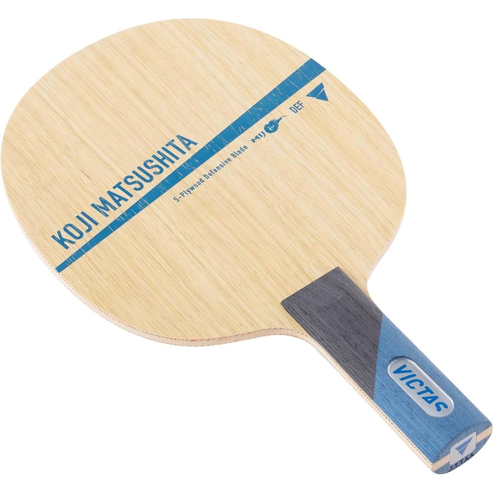 Victas Koji Matsushita Shakehand Table Tennis Racket 5-Ply Defensive Standard Model 028005