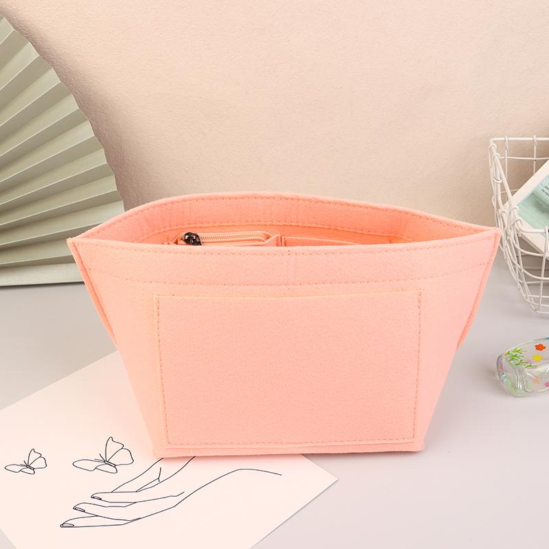 Felt Insert Lining Cosmetic Bag Purse Organizer Insert For Handbags Support Liner Felt Bag Organizer For Purse Tote Bag Insert