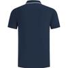 Emporio Armani EA7 SS24 Letter Logo Striped Print Short Sleeve Polo Shirt Men tops Navy-Blue 3DPF20-PJ03Z-1554