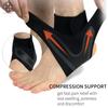 Leeonz Unisex Ankle Brace Protection Fitness Gym Running Sports Support Brace Foot Elastic Bandage, Ankle Brace Support Compression Sleeve Planta