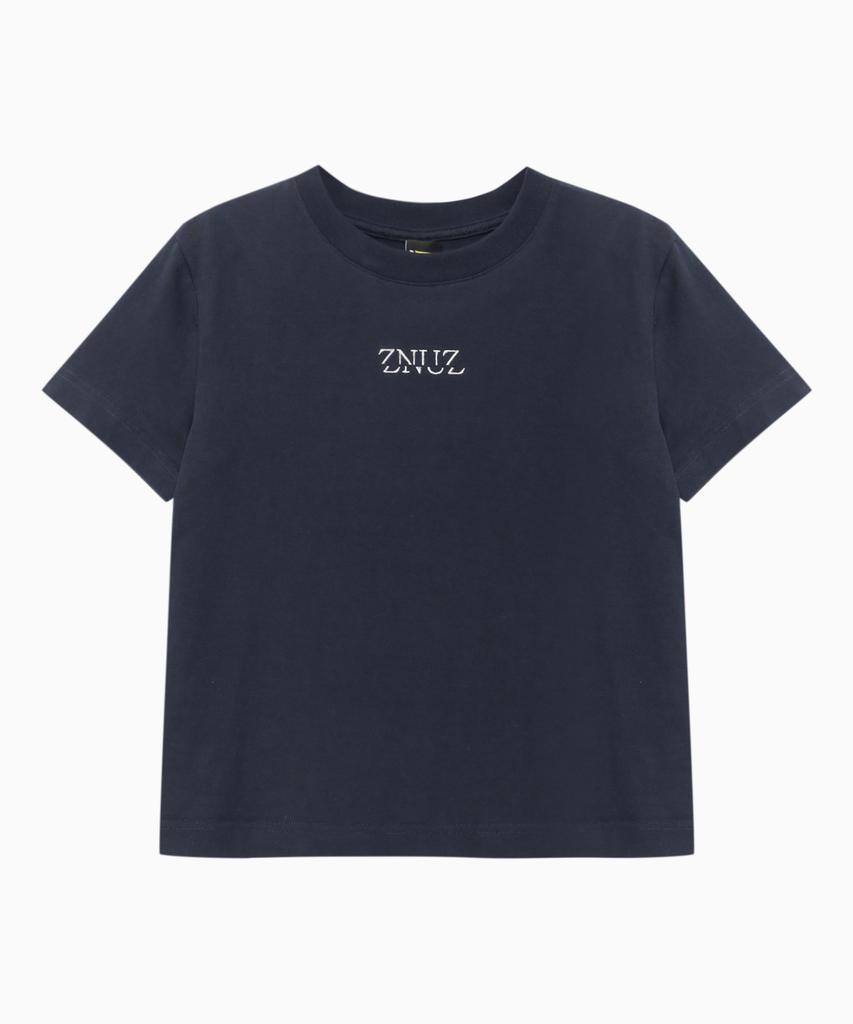 Jenyujeu Heritage Crop Top - Navy