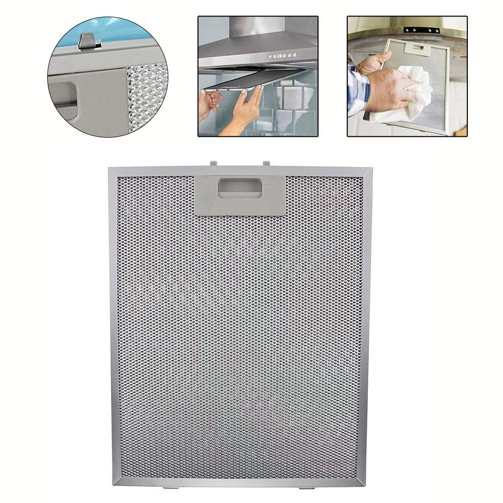 Silver Cooker Vent Filter Dimensions:305 X 267 X 9mm