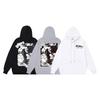 2025 Höst/Vinter Unisex Oregelbundet Bokstavs- och Pilmönster Rundhalsad Pullover Sweatshirt