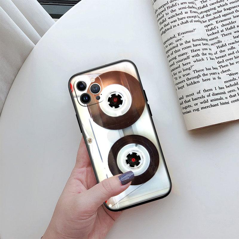 Cassette Vintage Tape Phone Case for Samsung Galaxy S20 S21 Ultra FE Plus A26 A30 A30S A31 A52 A42 A50 A50S