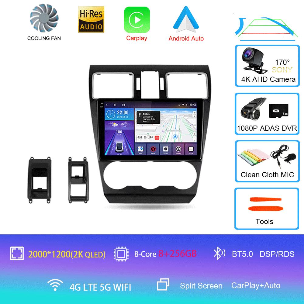 Android 14 Car Radio Subaru Forester 4 SJ 2016 - 2018 Multimedia Video Player GPS Stereo Navigation No 2din 2 Din Dvd