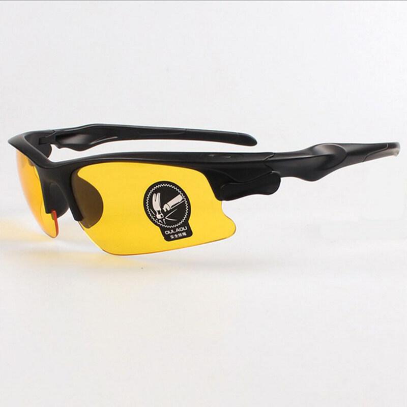 

Модные мужские солнцезащитные очки, ПК, уличные очки, спортивные солнцезащитные очки, очки для рыбалки, неполяризованные жёлтый