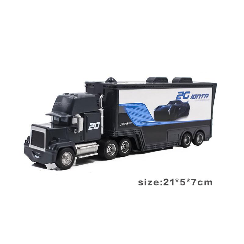 1:55 Disney Pixar Carros 3 Relâmpago McQueen Black storm Jackson Cruz Tio Mack Caminhão Série Carros de Liga Leve Brinquedos brinquedo de menino presente para criança