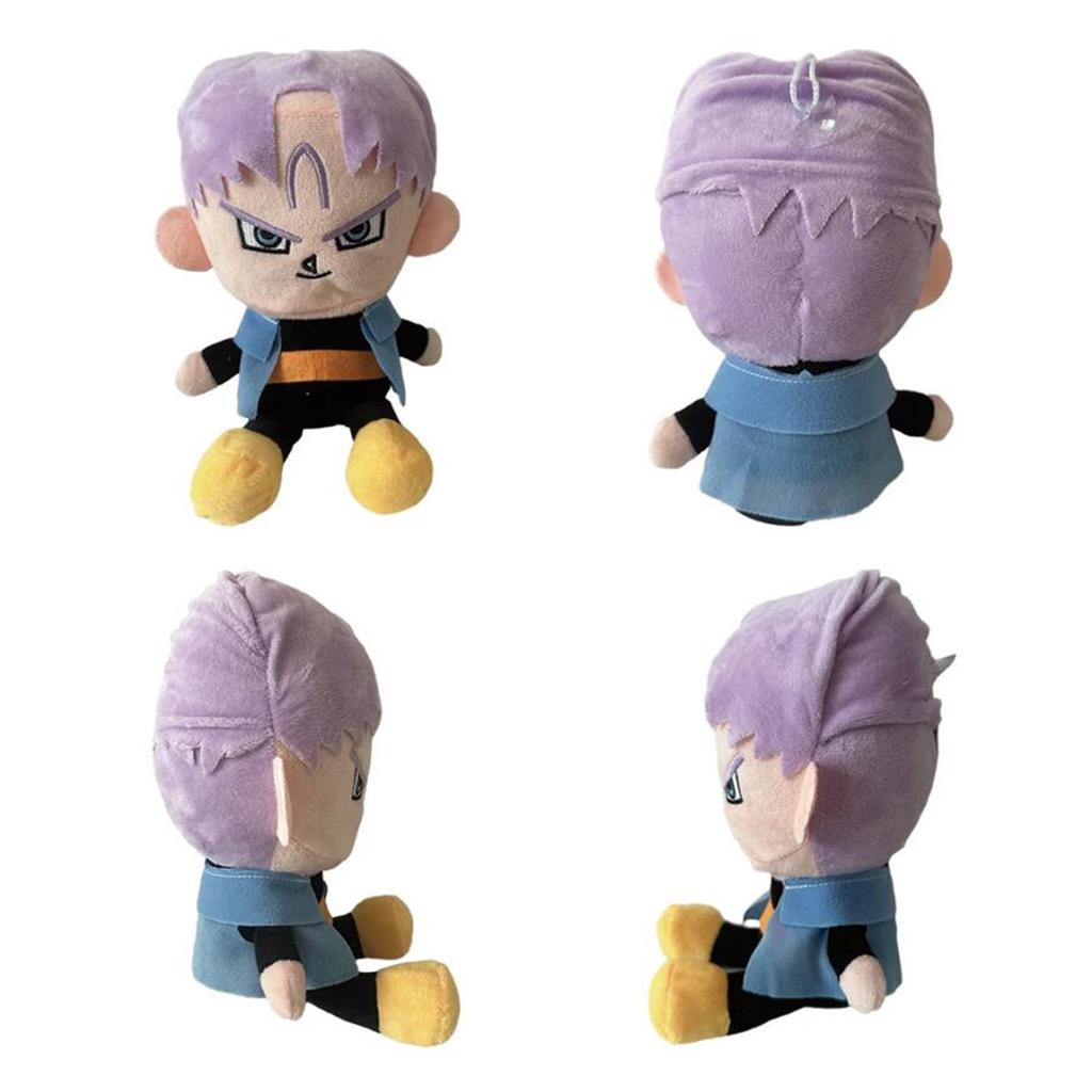 25cm Dragon Ball Plush Toy Japanese Anime Goku Vegeta Cartoon Character Doll Padding Classic Cute Beautiful Gifts For Kids Toys