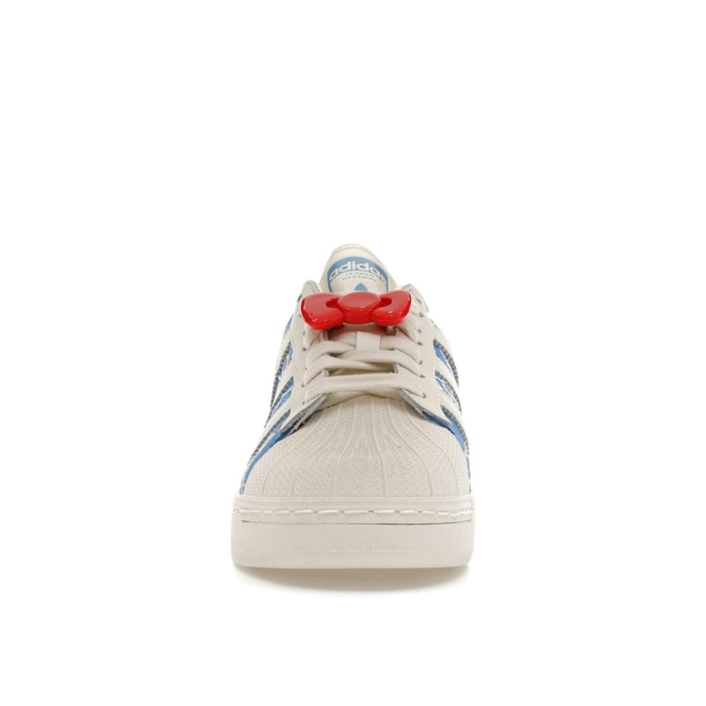 Hello Kitty x Adidas  Superstar XLG Blue Burst Women Sneakers Off-White Red IG4477