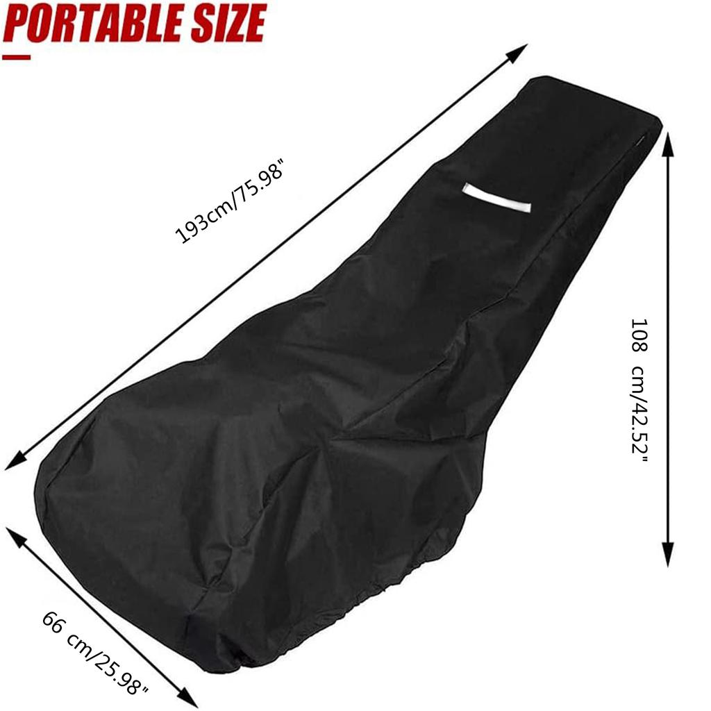 Universal Lawn Mower Cover With Storage Bag Heavy Duty 210D Oxford Cloth Cover Keep Your Grass Trimming Machine Safe
