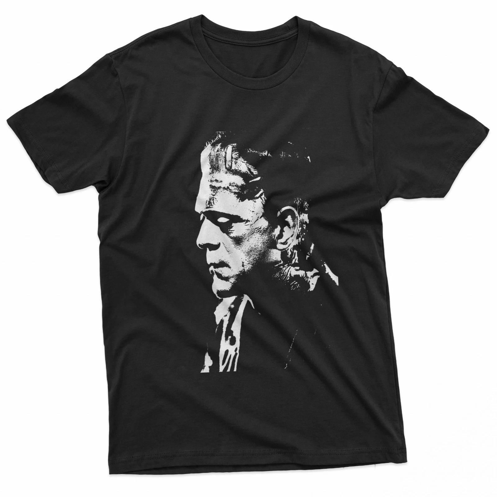 Frankenstein Horror 100% Cotton T-shirt Mens Tees Top 2XL