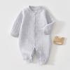 Baby Autumn Winter Romper Cotton Quilted Onesie Warm Newborn Infant Crawling Clothes Sleepwear