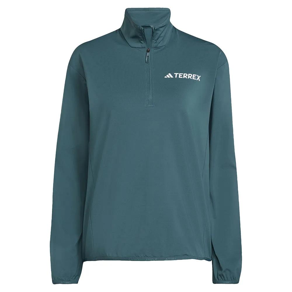 

adidas Флисовая кофта с полумолнией Terrex Multi Climawarm Tech XL